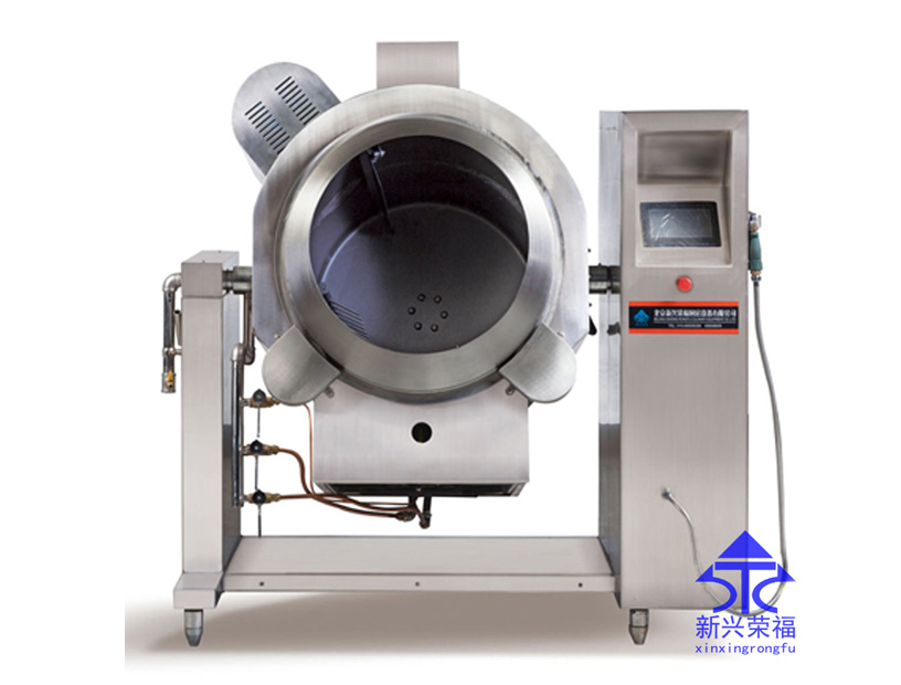 自動旋轉(zhuǎn)炒制機(jī)，大型自動炒菜機(jī)
